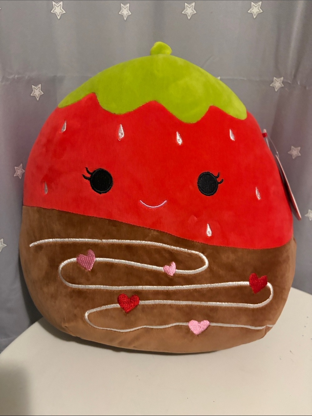 NWT Squishmallows Scarlet Chocolate Sundae 12”